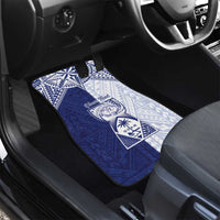 Personalised Northern Mariana Islands And Guam Car Mats Latte Stone With Tribal Pattern LT05 - Polynesian Pride