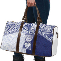 Northern Mariana Islands And Guam Travel Bag Latte Stone With Tribal Pattern LT05 - Polynesian Pride