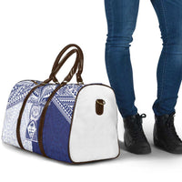 Northern Mariana Islands And Guam Travel Bag Latte Stone With Tribal Pattern LT05 - Polynesian Pride