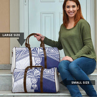 Northern Mariana Islands And Guam Travel Bag Latte Stone With Tribal Pattern LT05 - Polynesian Pride