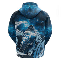 New Zealand Matariki Hoodie Pigeon Kereru Maori Fern Art