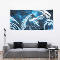 New Zealand Matariki Tapestry Pigeon Kereru Maori Fern Art