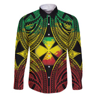 Personalised Wallis and Futuna Territory Day Family Matching Off Shoulder Short Dress and Hawaiian Shirt Polynesian Pattern Simple Style