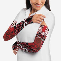 New Zealand Aotearoa Arm Sleeves Te Reo Maori Ake Ake Ake - Polynesian Pride