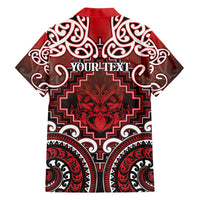 Personalised New Zealand Aotearoa Family Matching Puletasi and Hawaiian Shirt Te Reo Maori Ake Ake Ake - Polynesian Pride