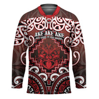 Personalised New Zealand Aotearoa Hockey Jersey Te Reo Maori Ake Ake Ake - Polynesian Pride