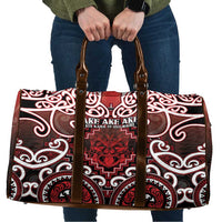 New Zealand Aotearoa Travel Bag Te Reo Maori Ake Ake Ake - Polynesian Pride