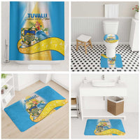 Tuvalu Independence Day Bathroom Set Tuvalu Mo Te Atua LT05 - Polynesian Pride