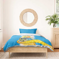 Tuvalu Independence Day Bedding Set Tuvalu Mo Te Atua - Polynesian Pride