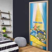 Tuvalu Independence Day Door Cover Tuvalu Mo Te Atua LT05 - Polynesian Pride