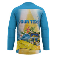 Personalised Tuvalu Independence Day Hockey Jersey Tuvalu Mo Te Atua LT05 - Polynesian Pride