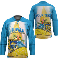 Personalised Tuvalu Independence Day Hockey Jersey Tuvalu Mo Te Atua LT05 - Polynesian Pride