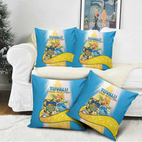 Tuvalu Independence Day Pillow Cover Tuvalu Mo Te Atua - Polynesian Pride
