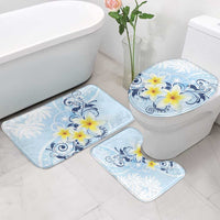FSM Chuuk Constitution Day Bathroom Set Polynesian Curves Plumeria LT05 - Polynesian Pride