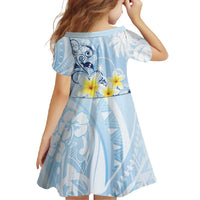 FSM Chuuk Constitution Day Family Matching Tank Maxi Dress and Hawaiian Shirt Polynesian Curves Plumeria - Polynesian Pride