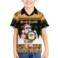 Custom Hawaii James Campbell High School Christmas Hawaiian Shirt Tropical Santa Claus LT05 - Polynesian Pride