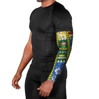 Solomon Islands Christmas Arm Sleeves Festive Beach Vibes - Polynesian Pride