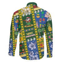 Solomon Islands Christmas Family Matching Summer Maxi Dress and Hawaiian Shirt Festive Beach Vibes - Polynesian Pride