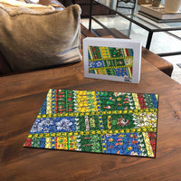 Solomon Islands Christmas Puzzle Festive Beach Vibes - Polynesian Pride