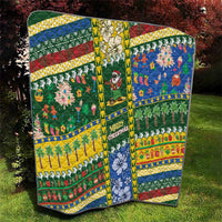 Solomon Islands Christmas Quilt Festive Beach Vibes - Polynesian Pride