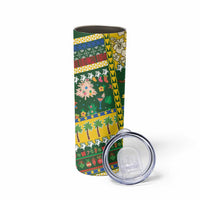Solomon Islands Christmas Skinny Tumbler Festive Beach Vibes - Polynesian Pride