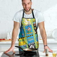 Tuvalu Christmas Apron Festive Beach Vibes - Polynesian Pride