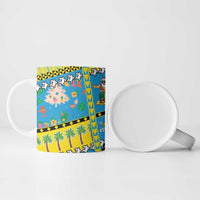 Tuvalu Christmas Ceramic Mug Festive Beach Vibes - Polynesian Pride