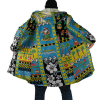 Tuvalu Christmas Cloak Festive Beach Vibes - Polynesian Pride