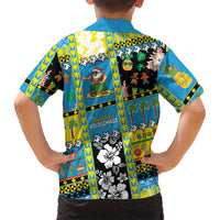 Tuvalu Christmas Family Matching Puletasi and Hawaiian Shirt Festive Beach Vibes - Polynesian Pride