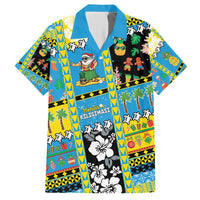Tuvalu Christmas Hawaiian Shirt Festive Beach Vibes - Polynesian Pride