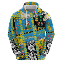 Tuvalu Christmas Hoodie Festive Beach Vibes - Polynesian Pride