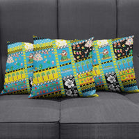 Tuvalu Christmas Pillow Cover Festive Beach Vibes - Polynesian Pride