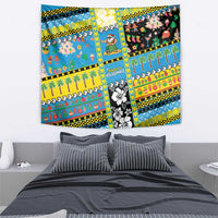 Tuvalu Christmas Tapestry Festive Beach Vibes - Polynesian Pride