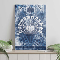 Samoa 685 Canvas Wall Art Polynesian Pattern Tie Dye Style