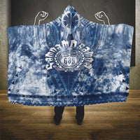 Samoa 685 Hooded Blanket Polynesian Pattern Tie Dye Style LT05 - Polynesian Pride