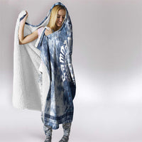 Samoa 685 Hooded Blanket Polynesian Pattern Tie Dye Style LT05 - Polynesian Pride