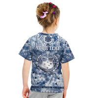 Samoa 685 Kid T Shirt Polynesian Pattern Tie Dye Style