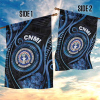 Northern Mariana Islands Garden Flag Ocean Floral Pattern LT05