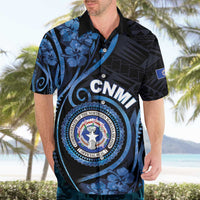 Personalized Northern Mariana Islands Hawaiian Shirt Ocean Floral Pattern LT05 - Polynesian Pride