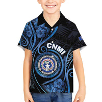 Personalized Northern Mariana Islands Hawaiian Shirt Ocean Floral Pattern LT05 - Polynesian Pride