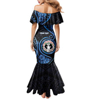 Personalized Northern Mariana Islands Mermaid Dress Ocean Floral Pattern LT05 - Polynesian Pride