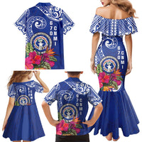 Hafa Adai Northern Mariana Islands Family Matching Mermaid Dress and Hawaiian Shirt Polynesian Tribal Pattern LT05 - Polynesian Pride