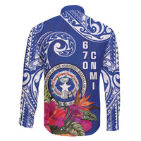 Hafa Adai Northern Mariana Islands Family Matching Short Sleeve Bodycon Dress and Hawaiian Shirt Polynesian Tribal Pattern LT05 - Polynesian Pride