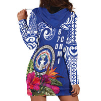 Hafa Adai Northern Mariana Islands Hoodie Dress Polynesian Tribal Pattern LT05 - Polynesian Pride