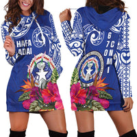 Hafa Adai Northern Mariana Islands Hoodie Dress Polynesian Tribal Pattern LT05 - Polynesian Pride
