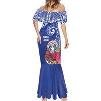 Hafa Adai Northern Mariana Islands Mermaid Dress Polynesian Tribal Pattern LT05 - Polynesian Pride