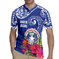Hafa Adai Northern Mariana Islands Rugby Jersey Polynesian Tribal Pattern LT05 - Polynesian Pride