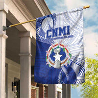 Northern Mariana Islands Garden Flag CNMI Seal LT05 House Flag Blue - Polynesian Pride