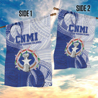 Northern Mariana Islands Garden Flag CNMI Seal LT05 - Polynesian Pride