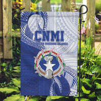 Northern Mariana Islands Garden Flag CNMI Seal LT05 Garden Flag Blue - Polynesian Pride